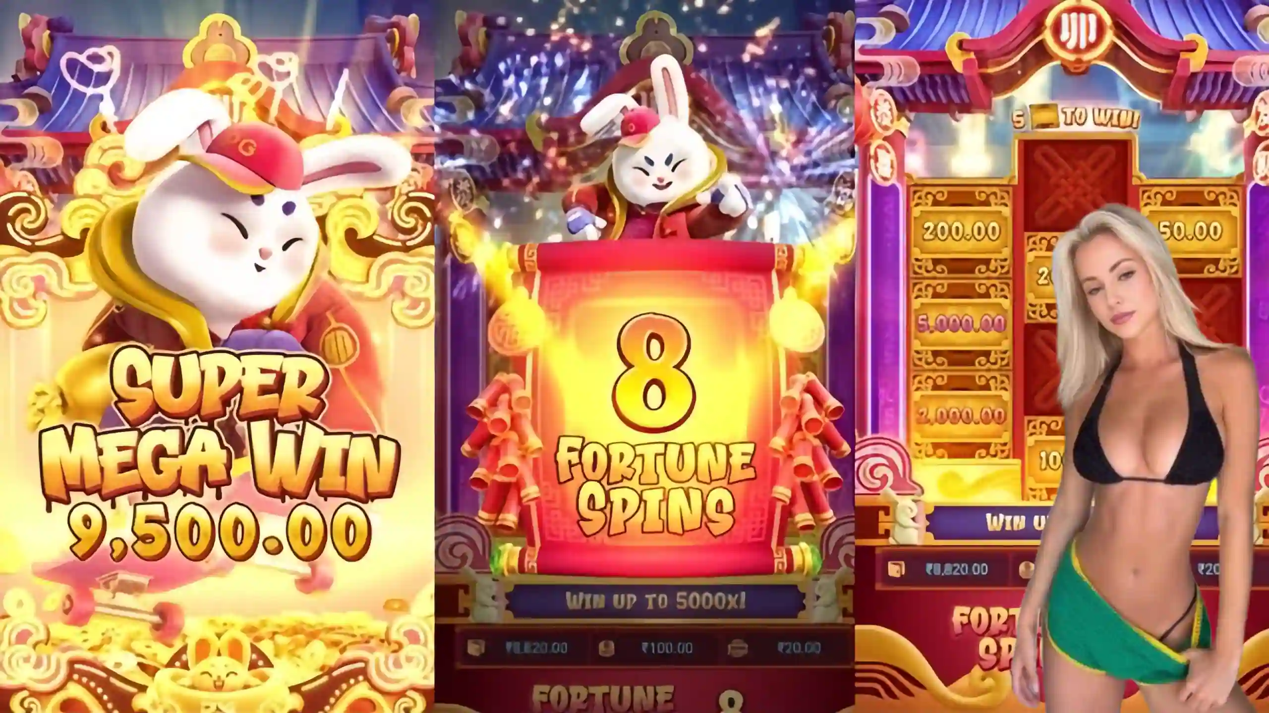Wild Expansivo Fortune Rabbit 56d - Coelho Dourado que Expande